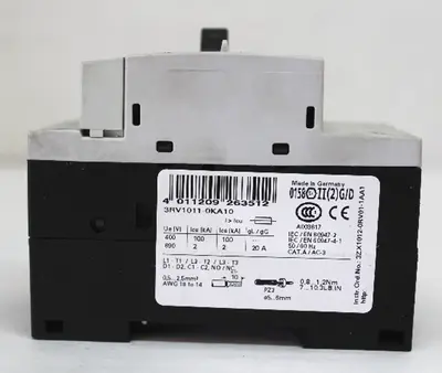 USED SIEMENS 3RV1011-0KA10