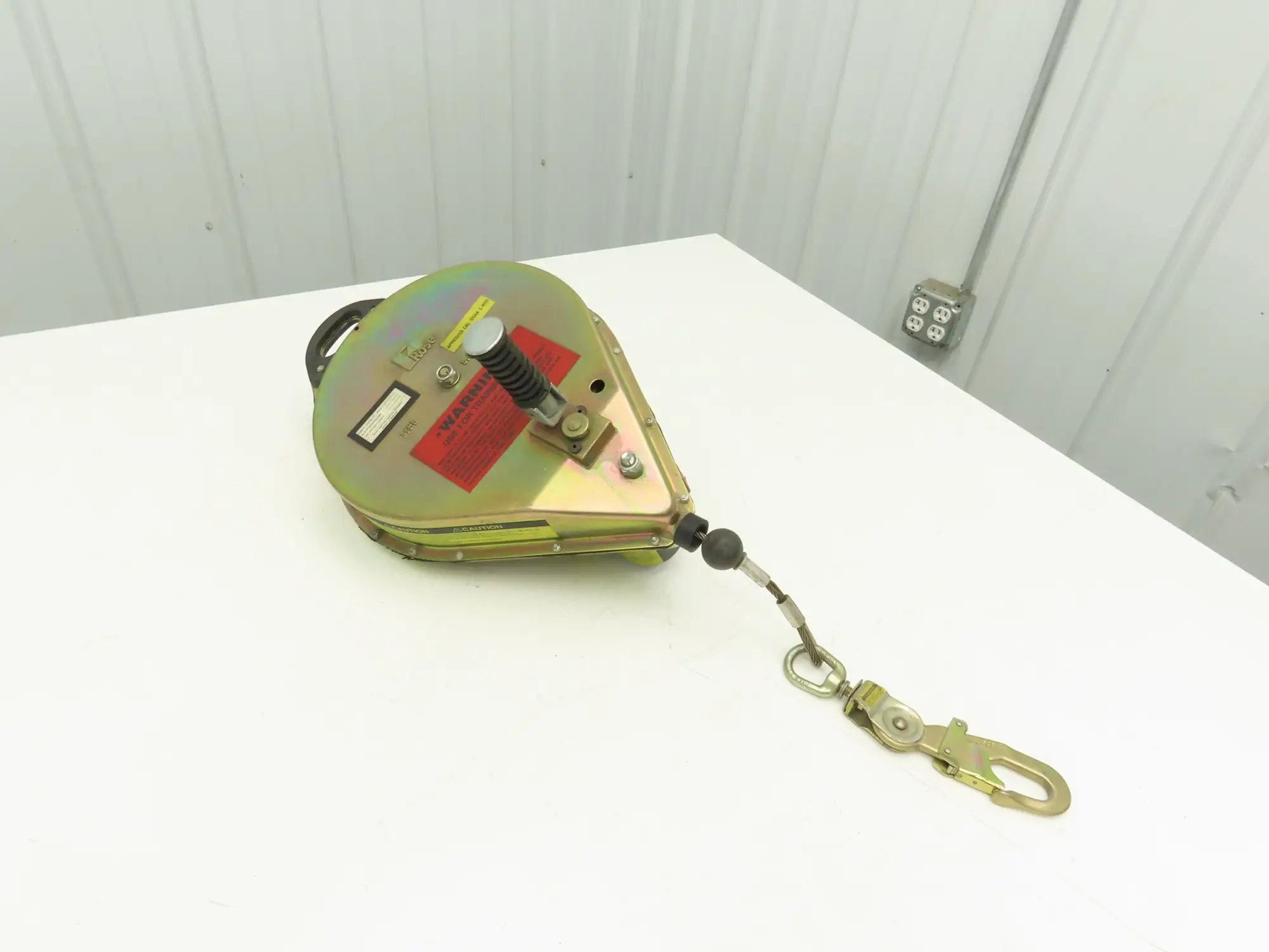 Rose 506628 Dynevac Self Retracting Fall Safety Lifeline Trainer *Read
