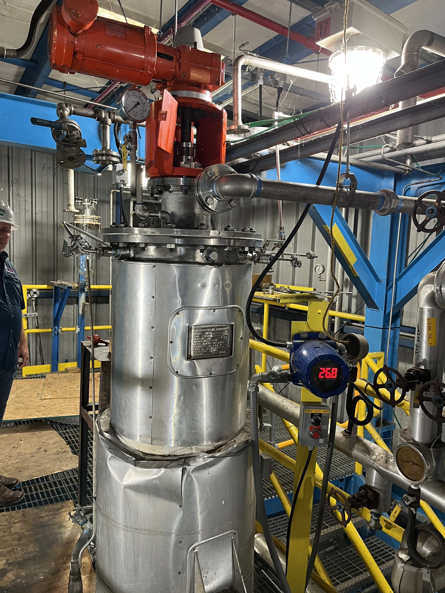 USED ALLOY FABRICATORS 62 GALLON