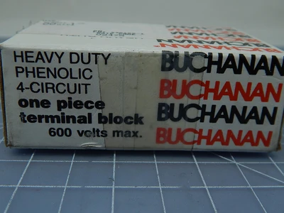 New | in-Stock BUCHANAN _UNKNOWN_ Terminal Blocks Texas US | OCO Industrial #1679241