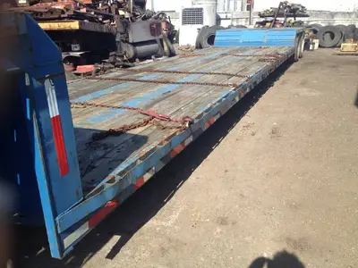 Used FONTAINE 48′ DOUBLE DROP DECK TRAILER Lowboy Trailers Florida US | USA Transequipment #1542535