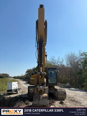 Used 2018 CATERPILLAR 336FL Excavators Texas US | Proxy Equipment #1519334