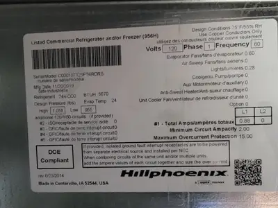 NEW 2019 HILLPHOENIX PT6RDRS