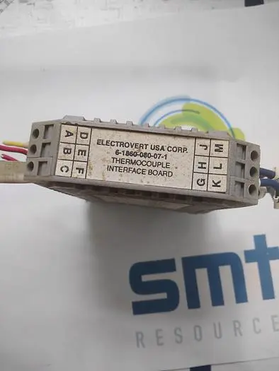 Used ELECTROVERT 6-1860-080-07-1 SMT Screen Printer Spare Parts | SMT Resource #489679