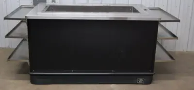 142-1179 IRP 63 Inch Grab & Go Cold Well Merchandiser-Self Contained