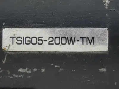 Toshiba RA10M AC Servo Motor 200W 3000 RPM 14mm Shaft