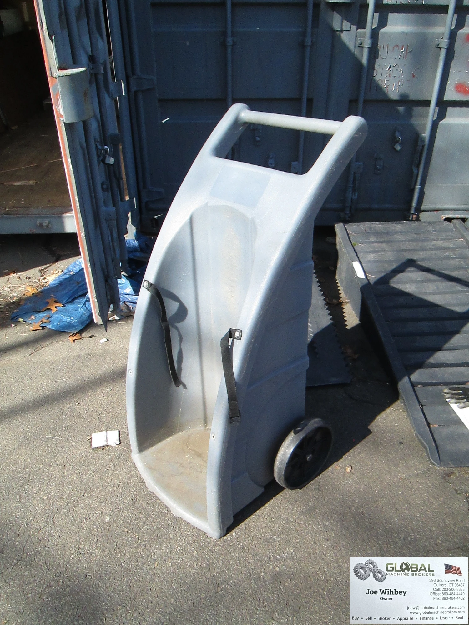 Enpac Cylinder Dolly 7301-CG 7301-BK 250lbs Max