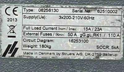 Item# L196 Struers Discotom-10 Automatic Saw