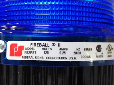 NEW FEDERAL SIGNAL CORPORATION FB2PST120B