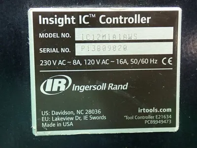 Used INGERSOLL RAND IC12M1A1AWS Miscellaneous MRO | HGR 24 #750212