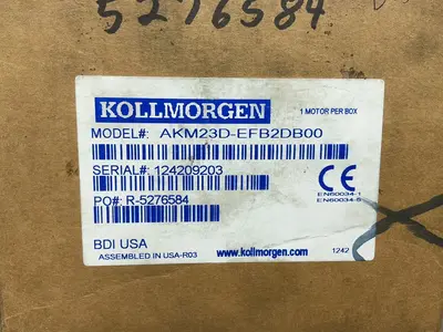 New | in-Stock KOLLMORGEN AKM23DEFB2DB00 Motors (misc) Ohio US | HGR 24 #1329394