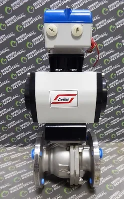 2-1/2" Milwaukee Valve with UniTorq M-148 DA/DLS Actuator and VAC Positioner New