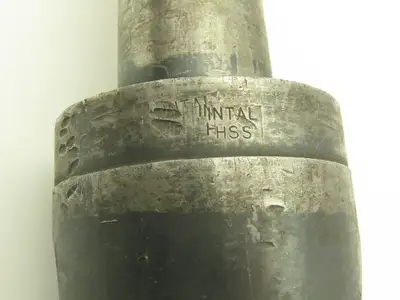 3-1/8" 2 Flute Drill HSS Bit High Speed No 5 Morse Shank CHIPPED