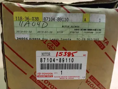 NEW TOYOTA 87104-89110