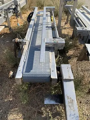 Conveyor, Belt, 12" x 6.5', S/st, Plastic Belt, Boxes #S744697