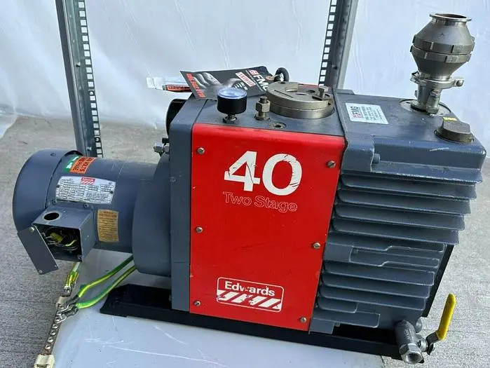 EDWARD HIGH VACUUM PUMP E2M40 , 40 TWO STAGE