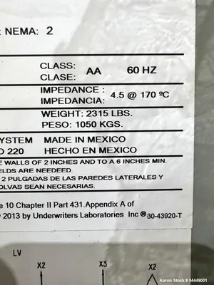 USED Eaton V48M39T3316