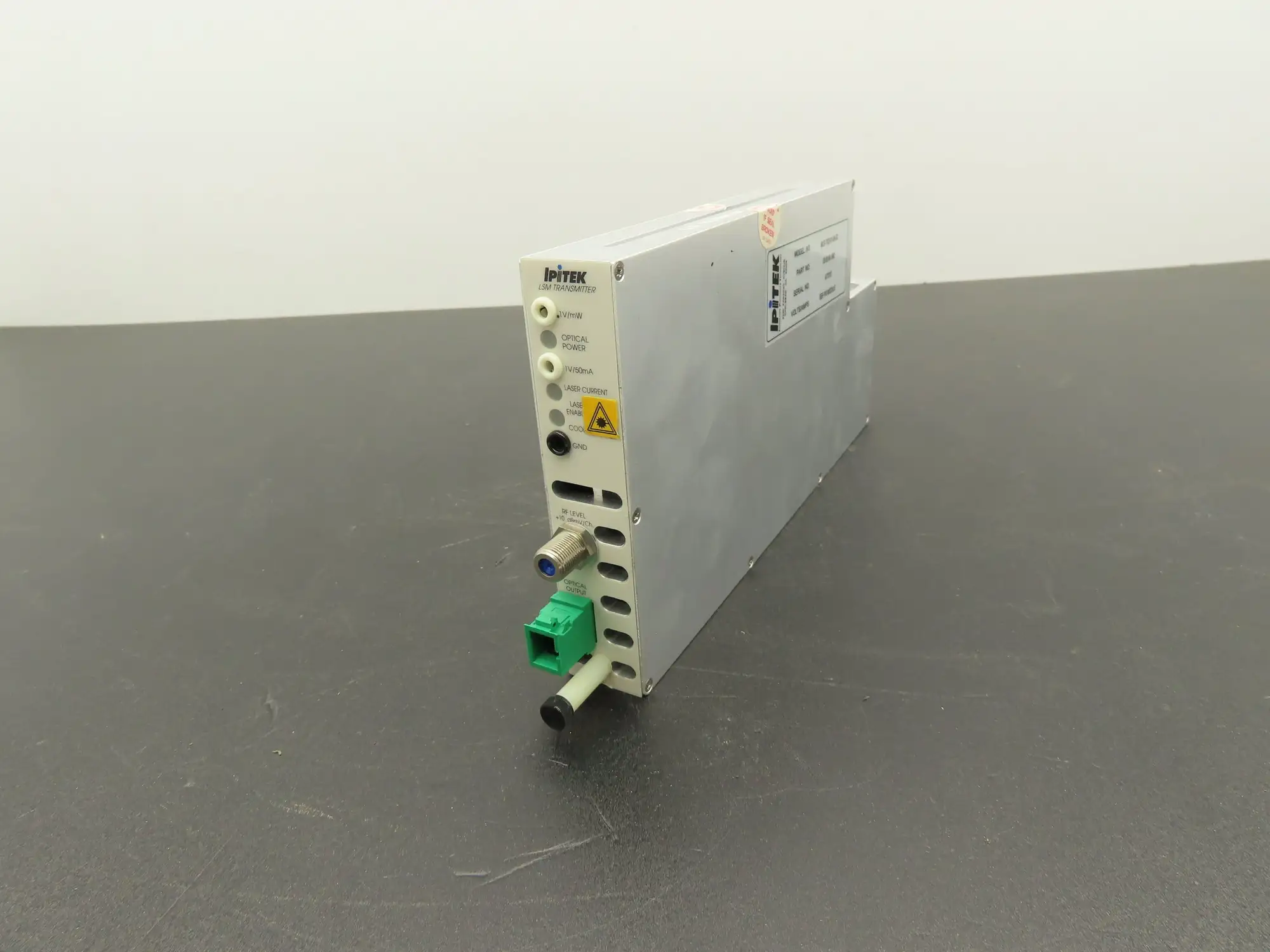 IPITEK MLS-TXD-01-06-SC LSM Transmitter RF Coax-Laser Optical 03-5518-1062