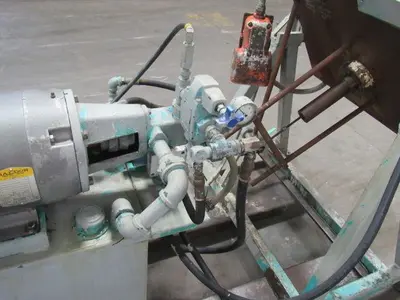 Manchester Tool & Die Model 42000 Radial Crimping Crimper Machine 460V 3Ph