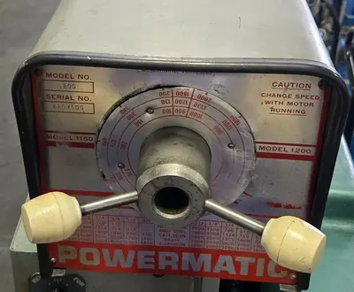 Used POWERMATIC 1200 WITH POWERFEED Heavy Duty & Sensitive Single Spindle Drills Kentucky US | Aucto #565334
