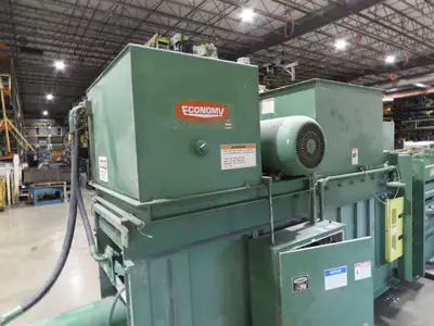American 5029L Economy Horizontal Paper Baler 42x29x60" Bale Manual Tie 40Hp 480V