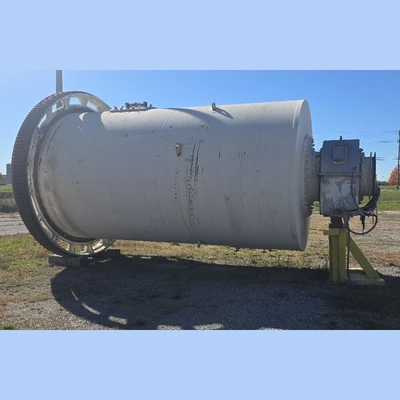 ANIVI 8ft Dia. x 15ft Long Ball Mill System