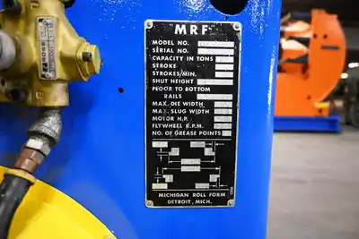 USED MICHIGAN ROLL FORM CO-300S-4P
