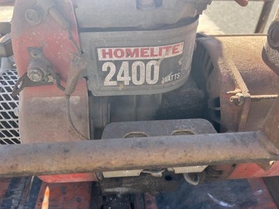 USED HOMELITE GENERATOR AND PUMP