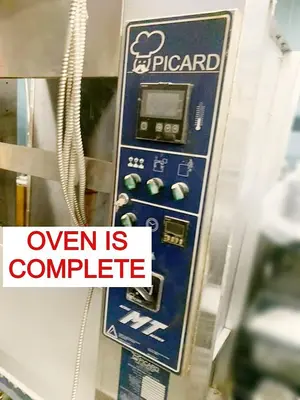 Picard Revolving 8 tray oven - natural gas - Model MT-8-16