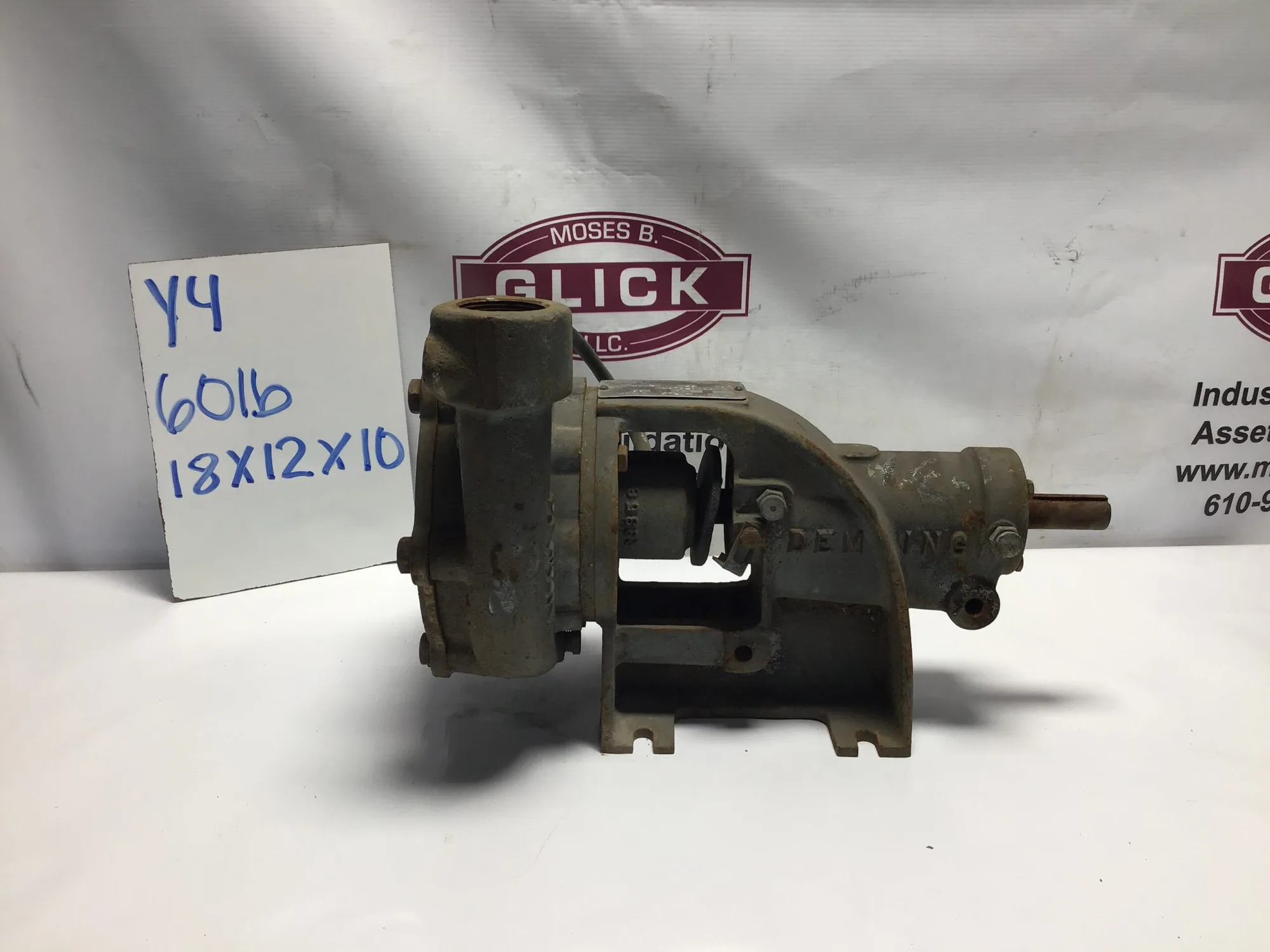 Crane Deming Fig 4001 Centrifugal Pump 1 1/2” x 2”