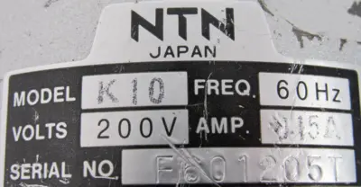 USED NTN K10 VIBRATOR FEEDER 200V