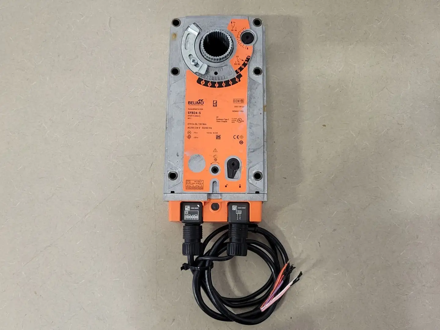 Used BELIMO EFB24-SR Electric Motor Driven Actuators British Columbia CA | Lenmark #255227
