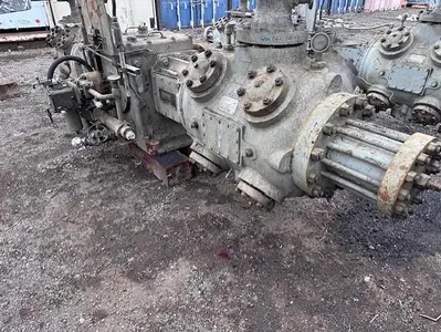 Gemini FE650C-2 Compressor Frame SN 50F530 with 89 series cylinders size 10.5” x 5.75”