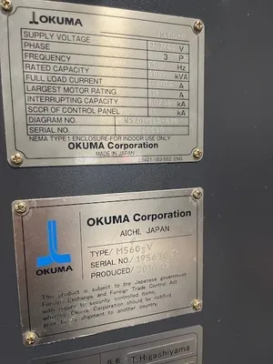 2016 OKUMA M560-V Vertical Machining Centers | Bid Specialists Inc. (6)