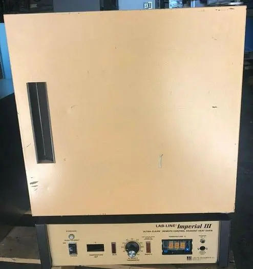 LAB-LINE IMPERIAL III ULTRA-CLEAN REMOTE CONTROL RADIANT HEAT OVEN 3450M