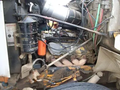 USED 1984 GMC BRIGADIER GENERAL TANDEM AXLE OILFIELD PUMP / KILL TRUCK