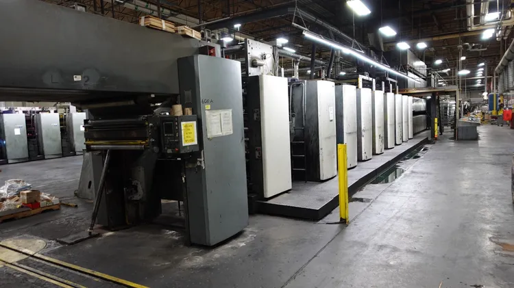 Used 2000 HEIDELBERG M600B Offset Presses Illinois US | Machinery Solutions Group, Inc. #1348072
