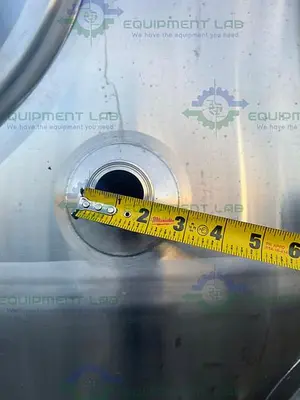 USED LMC 3180 LITER STAINLESS STEEL JACKETED FERMENTATION TANK