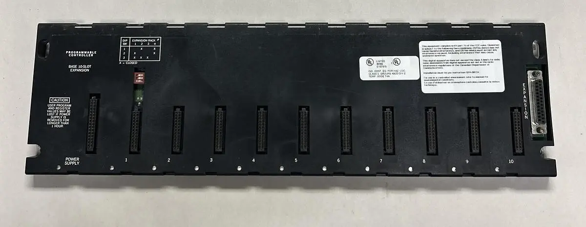 Used GE FANUC IC693CHS392E Industrial Controls | Surplus Asset Holdings #1221074