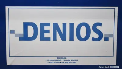 Used Denios 2-Tote Spill Containment Pallet – 500-Gallon Sump, Steel Grate