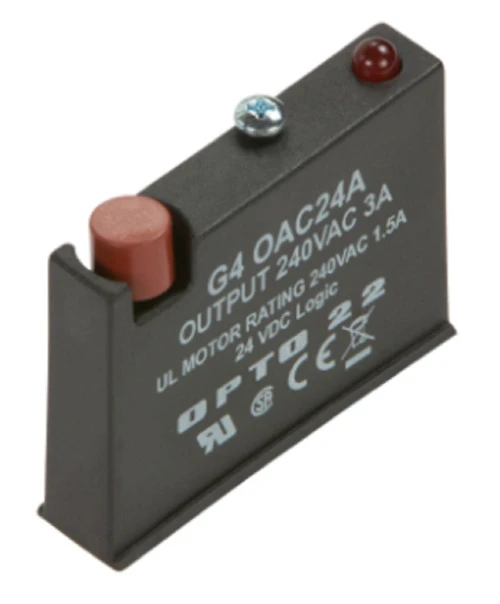 Opto 22 G4OAC24A G4 AC Output 24-280 VAC, 24 VDC Logic [New]