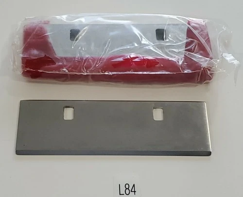 *NEW* BAG OF 5 Cutting Chopper Blade Inserts 2" x 6-1/8" x 1/8"  2 Hole Mounts