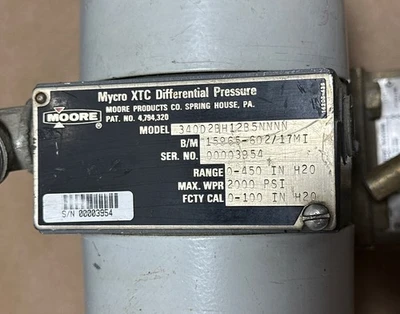 USED Moore 340D2BH12B5NNNN