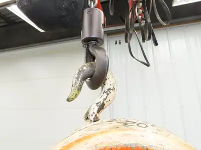 CM Cyclone 1 Ton 2000Lb Manual Chain Fall Hand Hoist 20' 5" Lift