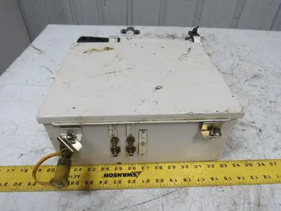 10" X 12" X 5" Central Lubrication Control Panel W/Filenco Air Dryer