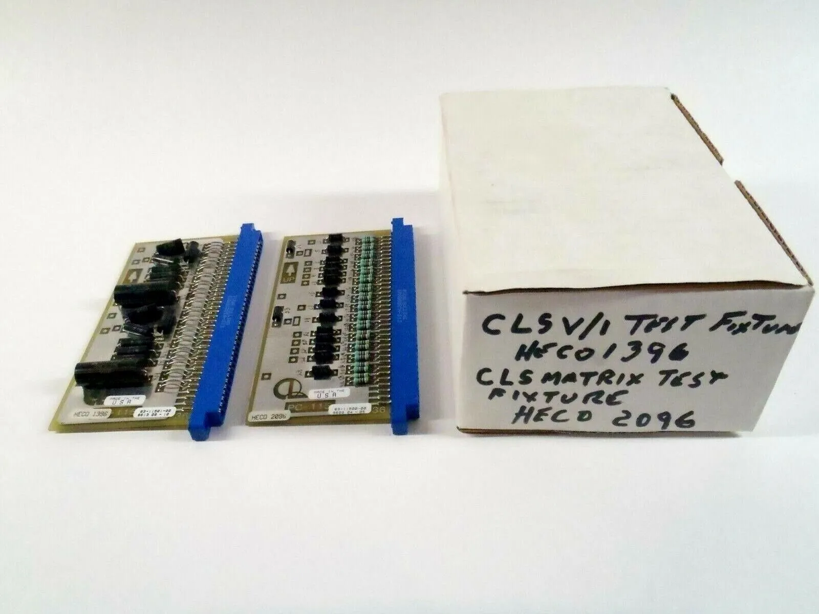 1396 2096 | Heco 1396 & 2096 Circuit Boards for CLS-960 V/I & Matrix Test Fixtures - For parts or not working
