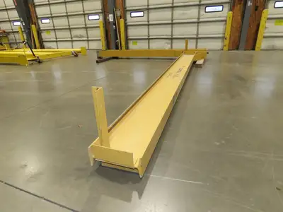 Gorbel 1 Ton 2000Lb Full Cantilever Post Jib Crane 15' Span 9' 2"HUB 11' 3"OAH