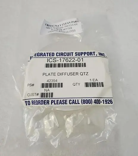 GASONICS PLATE DIFFUSER QTZ 17622-01