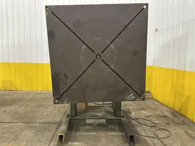 10,000 LBS X 60" ARONSON HD100 HEAVY DUTY WELDING POSITIONER: YOBRO #25141