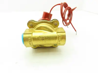 Lancer 4LD2LB3102 2-Way Skinner Solenoid Valve 3/8" NPT N.C. 0-100psi 120v HW